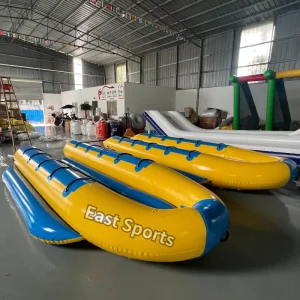 Water Game Inflatable Island Banana Bus 10 Person Banana Boat Towable Banana Boat