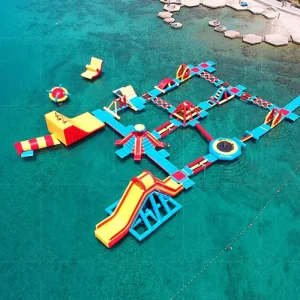 Water Games Equipment Aqua Park Adult Island Float Inflatable Water Park