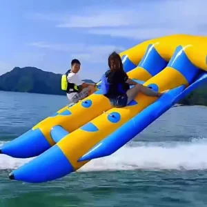 Water Inflatable Amusement Equipment Surfboard Jet Ski Towing Toy Flying Fish Pontoon Banana Boat for Water Sports