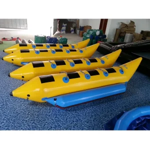 Perahu Pisang Inflatable 8-Kursi, Perahu Pisang Baris Ganda, Penjualan Langsung Pabrik PVC Inflatable