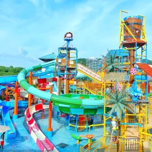 Conception et Construction d'Installations de Parcs Aquatiques