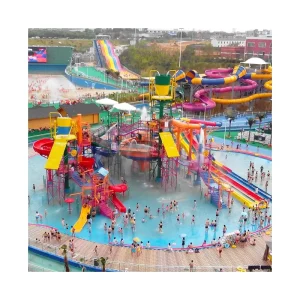 Équipement en fibre de verre pour parc aquatique en acier avec technologie de galvanisation à chaud