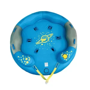 Water Park Large Commercial 5 Person Blue Inflatable Towable Tube for Water Sports Activity