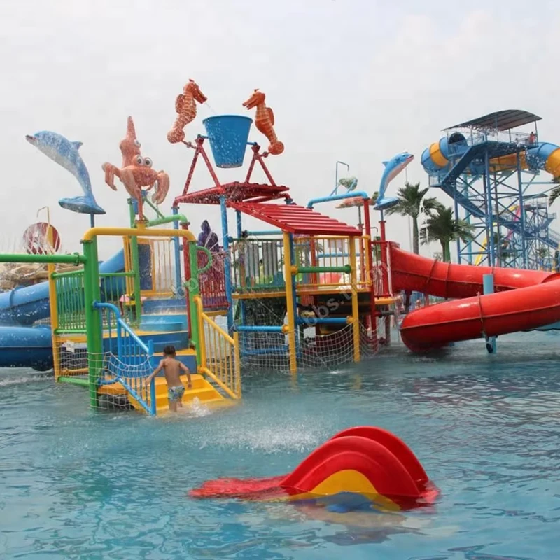 Projet de Parc Aquatique avec Aire de Jeux pour Enfants Équipement de Parc Aquatique