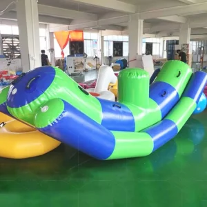 Water Park Toys Small Inflatable Water Floating Seesaw for Kids and Adults