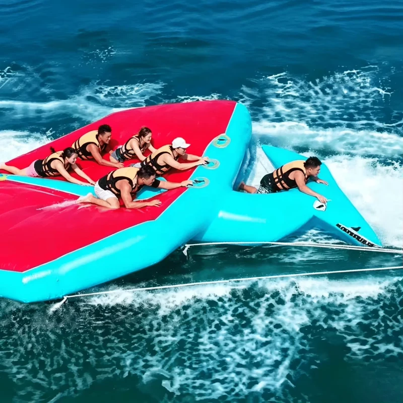 Tubo inflable para remolque, barco banana inflable, pez volador en venta