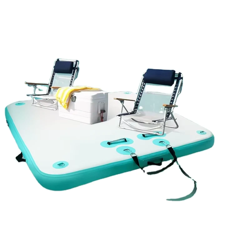 Wasser-Yacht-Luftmatratze Insel Ponton schwimmende aufblasbare Plattform Dock