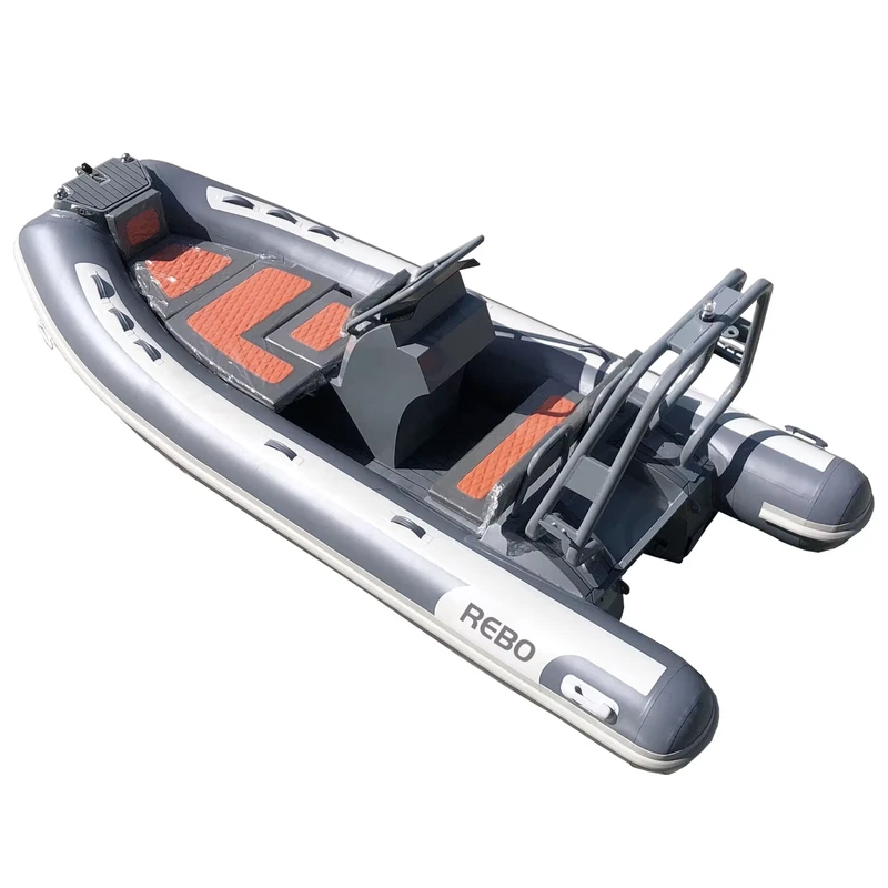 قوارب قابلة للنفخ من نوع RIB390 بطول 13 قدم، مصنوعة من مادة هيبالون وPVC، للبيع