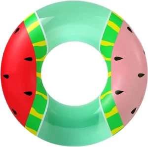 Watermelon Pool Float Inflatable Circle Swimming Ring for Adult Floating Seat Summer Beach Party Pool Toy Large Pool Float