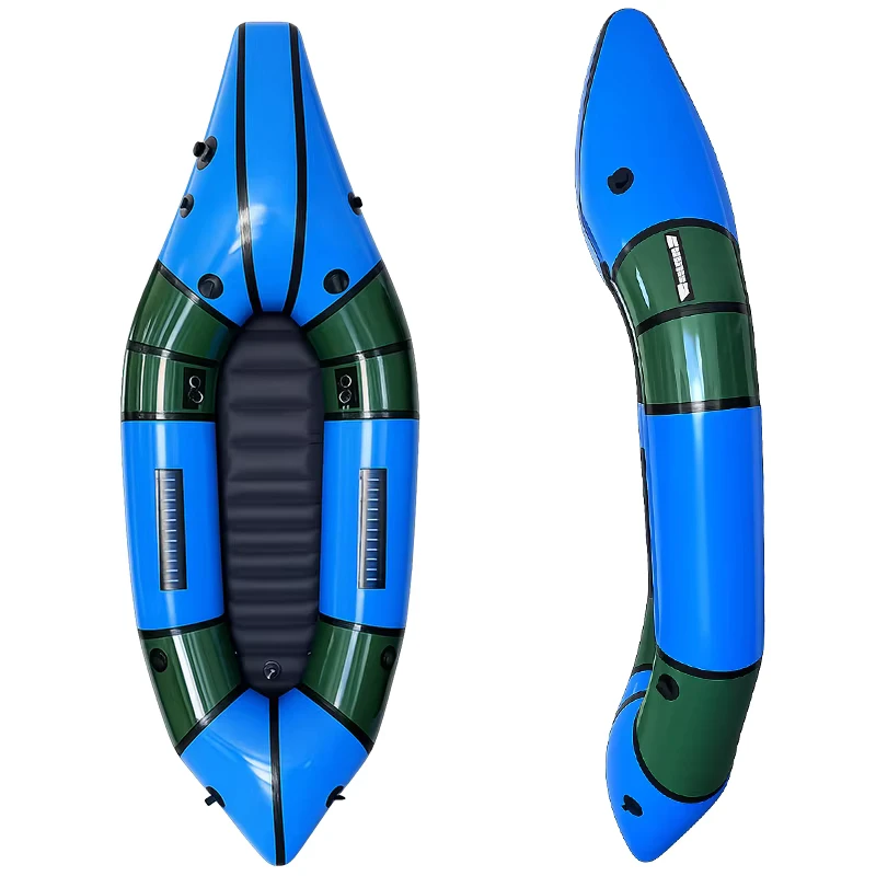 Waterplay Crafts TPU Packraft Opblaasbare Packraft Whitewater Kajak voor Rivierlopen en Verkenning