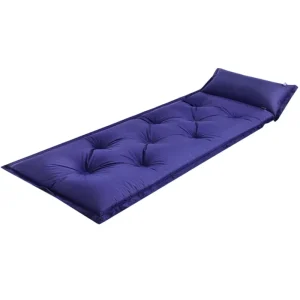 Colchão de Ar Inflável à Prova de Água, Durável, Leve, Auto-inflável, Almofada de Ar, Fácil Inflar e Desinflar, PVC Durável para Caminhadas