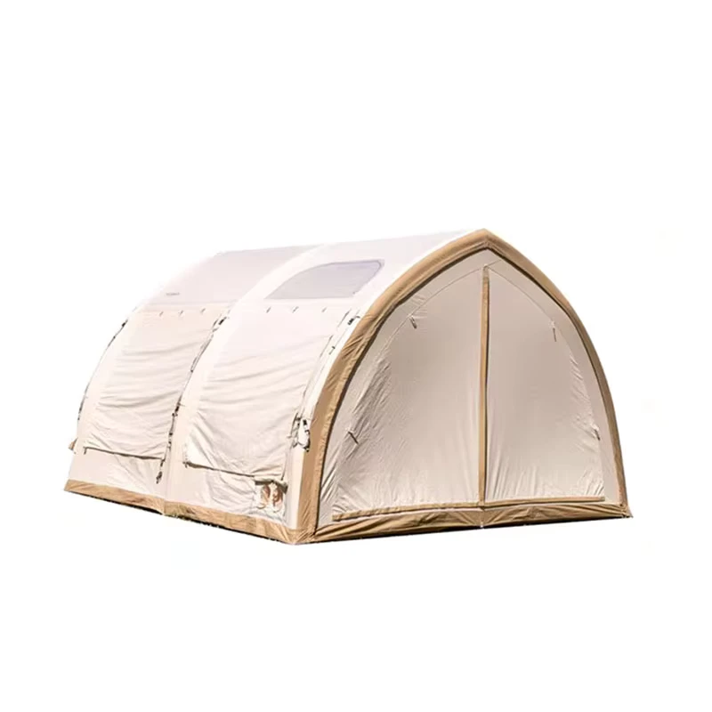 Lều bong bóng Inflatable chống nước bốn mùa 2 tầng vải Oxford di động cho cắm trại và sự kiện ngoài trời