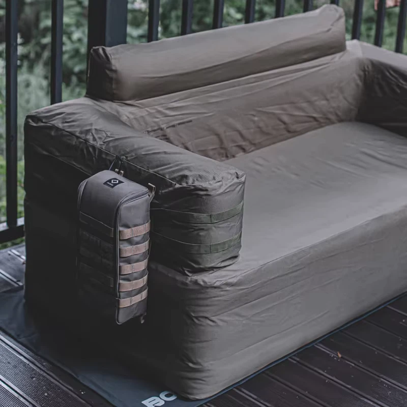 Ghế sofa bơm hơi chống nước với bơm tích hợp, ghế sofa không khí bền cho cắm trại ngoài trời, glamping