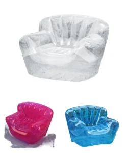 Wasserdichtes modernes tragbares Erwachsenen Aufblasbares Sofa für Wohnzimmer und Outdoor Camping Tragfähigkeit 150 kg