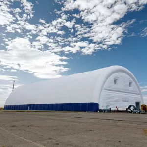 Waterproof PVC Inflatable Air Dome Shelter Tent for Construction Greenhouse Use Customizable Size