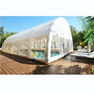 Waterproof Swimming Pool Inflatable Clear Dome Tent Inflatable Pool Cover Tent
