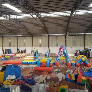 Waterproof and Fire Retardant PVC Kids Outdoor Inflatable Aqua Sports Water Park for Sale