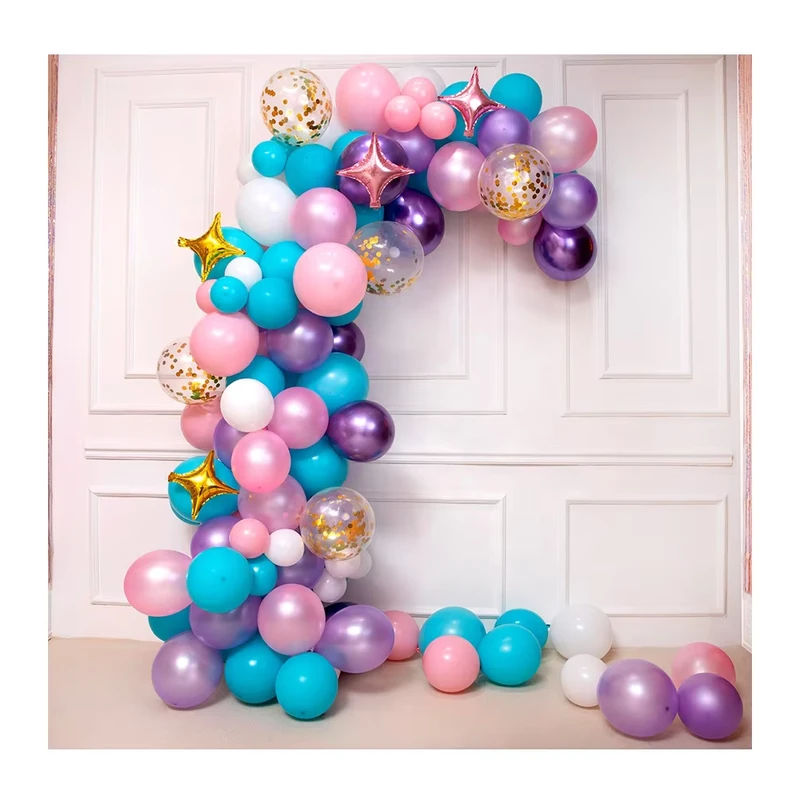 Hochzeitsferien Karnevalsthema Partybedarf Dekorationen Aufblasbare Ballongirlande Kit für Dekoration