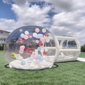 Tenda Igloo Trasparente Gonfiabile Globo in PVC per Feste di Matrimonio Casa Gonfiabile a Bolle