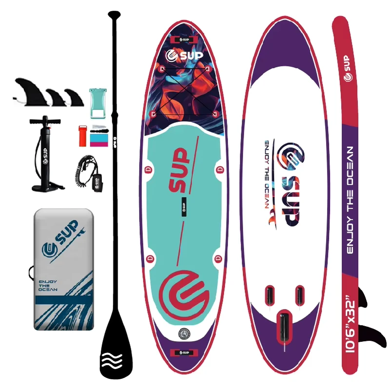 Weihai Customizable Inflatable Stand Up Paddle Board (ISUP) Surfing Water Sports SAP Paddleboard Manufactured by Surfers