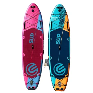 Weihai E SUP Tavola da Paddle Gonfiabile Personalizzabile Eco-Friendly in PVC (ISUP) per Laghi Fiumi Surf Unisex Sport Acquatici SAP