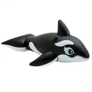 Whale Inflatable Ride on Float Animal Water Toy for Adults Kids for Summer Water Activity