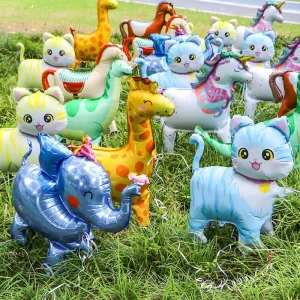 Wheeled Cartoon Balloons for Children’s Birthday Parties and Outdoor Mall Decorations