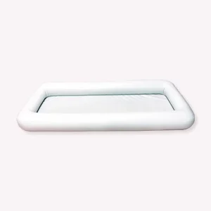 Barra de Hielo Inflable Personalizada Blanca Bandeja Flotante para Comida para Fiesta Acuática