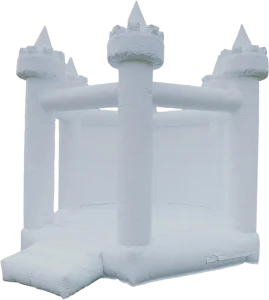 White Inflatable Bouncer Castle for Kids Ball Pit Pool Party Rental Equipment Playhouse Bouncy House
