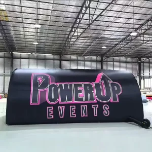 白い膨張式ドームエアテント LEDライト付き イグルーキャンピングテント ドームテント