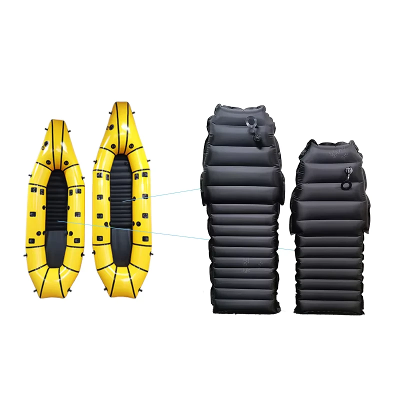 Whitewater 3/4 Lantai Penuh untuk TPU Packraft yang Mengalir Sendiri