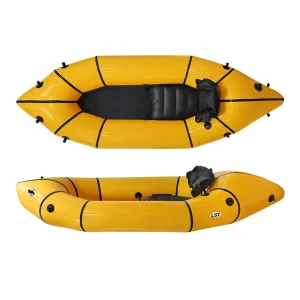 Leichtgewichtiger aufblasbarer TPU-Rucksack für Boot, Kajak, Floß, bereit für Wildwasser und Flussfahrt