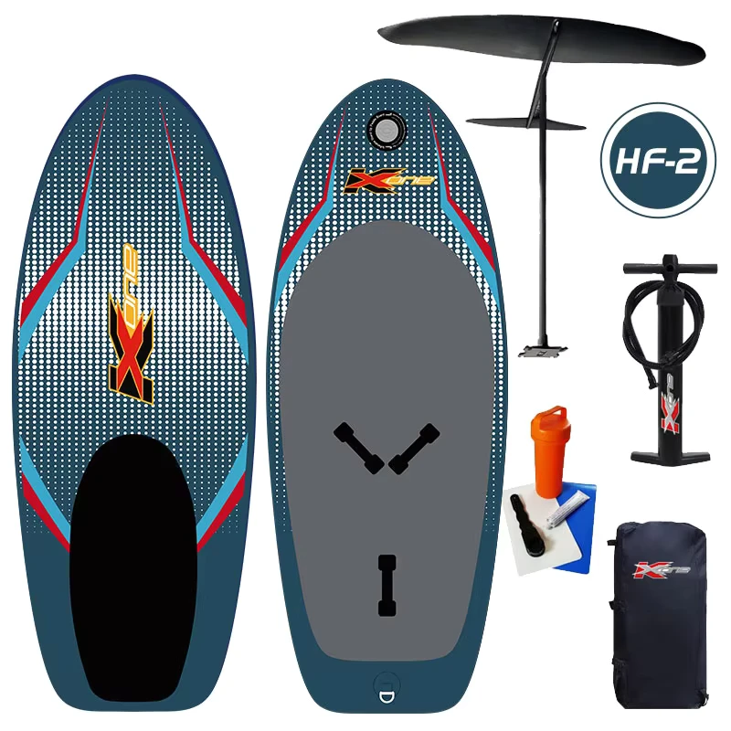 Set Wingfoil Tavola da Paddle Gonfiabile con Foil
