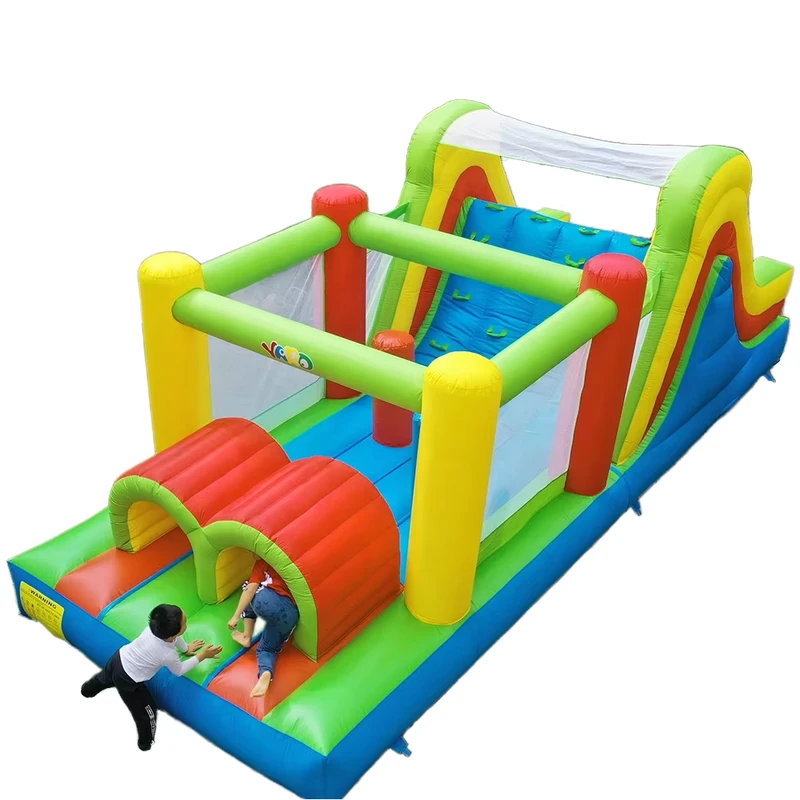 YARD City Park Opblaasbare Springkasteel Bouncy Castle Obstakelparcours Spel Blazer PVC Materiaal Eenvoudige Opstelling Model 6096