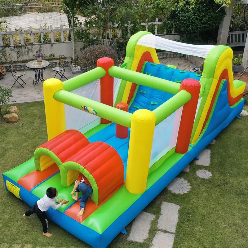 บ้านกระโดดลม YARD ปราสาทกระโดด เกมสนามอุปสรรคพร้อมพัดลม