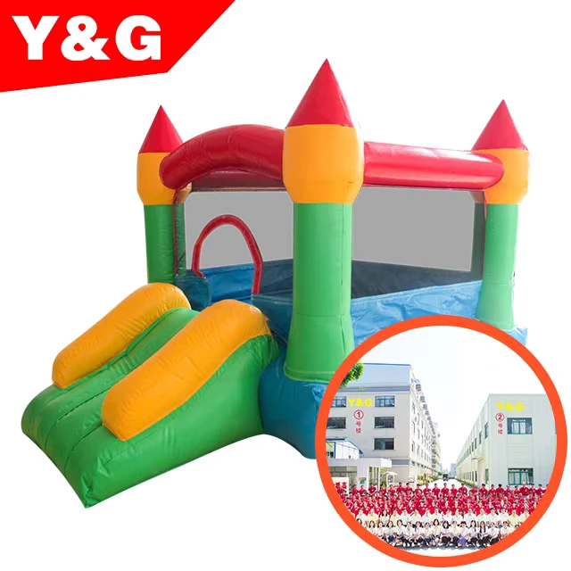 Y&G Opblaasbare PVC Combo Fabrieksverkoop Opblaasbare Bounce House Kinderen Jumper Bouncer Combo Gratis Ontwerp Glijbaan Inflat Combo