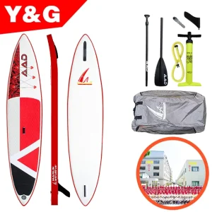 Y&G Wood Grain Inflatable Sup Paddle Board Environmental Friendly Inflatable Stand up Paddleboard Sup Complete Kit Inflatable