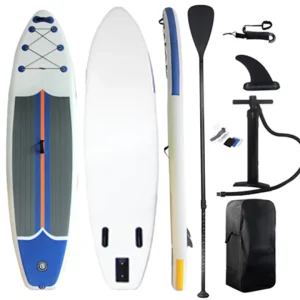 YOJA Hot Selling Inflatable Stand up Paddle Board with Premium Accessories PVC Material 320x80x15cm Lakes & Rivers Use for Men