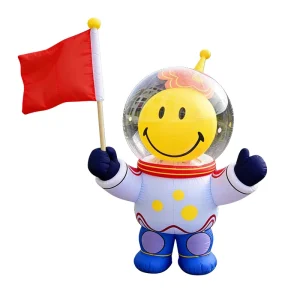YTSF D14 Stage Carnival Giant Inflatable Spaceman Decoration Customized Advertising Inflatable Astronaut Model with Light
