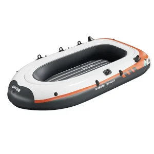 Yak Outdoors Family 4-Person Double Inflatable Kayak Thickened Wear-Resistant PVC 2.1-3m 100-500kg Load Bearing Touring Fishing