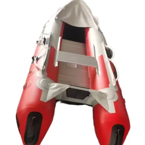 ZM-330 3.3m Foldable Portable Adjustable Inflatable Kayak Dugout Canoe for 2 People Ocean Waters Fishing Paddles