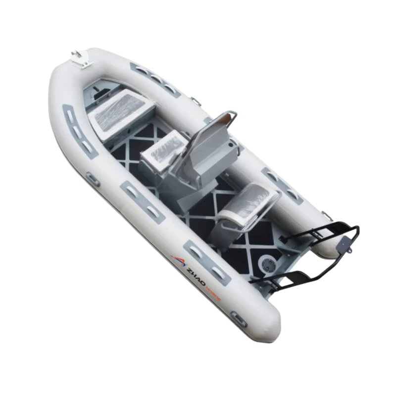 Gommone gonfiabile ZY da 4,6 metri (15 piedi) con scafo rigido motorizzato 460 e gommone a pagaia