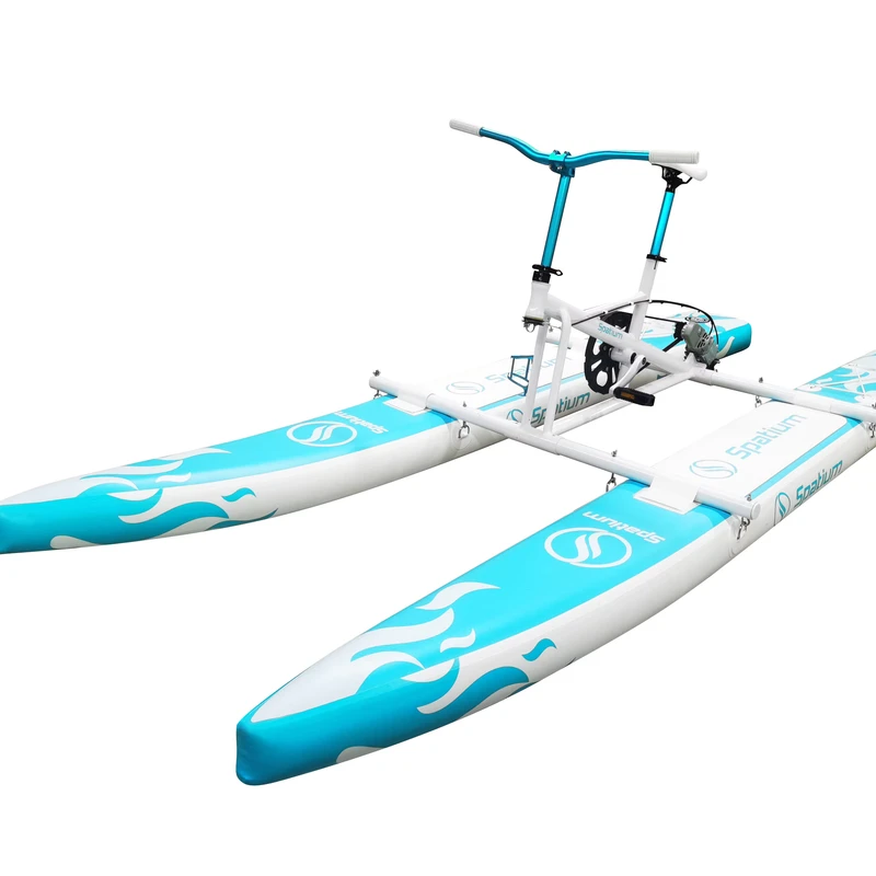 ゼベック 新登場 インフレータブル浮遊水バイク ペダルボート 販売中