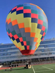 Zhongsheng Balloons Alien-shaped hot air balloons manned hot air balloons mini remote controlled hot air balloons