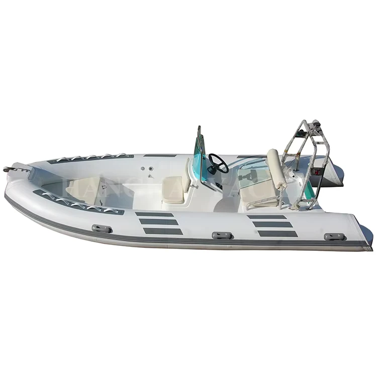 Costillas inflables de hypalon a granel para barco de 480 con motor fuera de borda