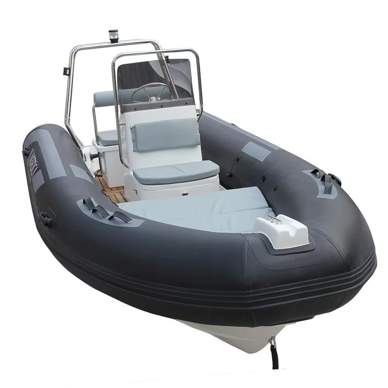 เรือยางไฟเบอร์กลาสพร้อมโครง Hypalon และใบรับรอง CE