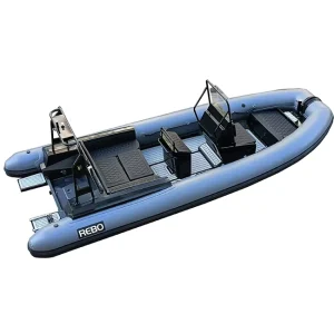 Chinese manufacturer bulk factory pricing high-speed rigid inflatable boats with outboard motor inflator engine