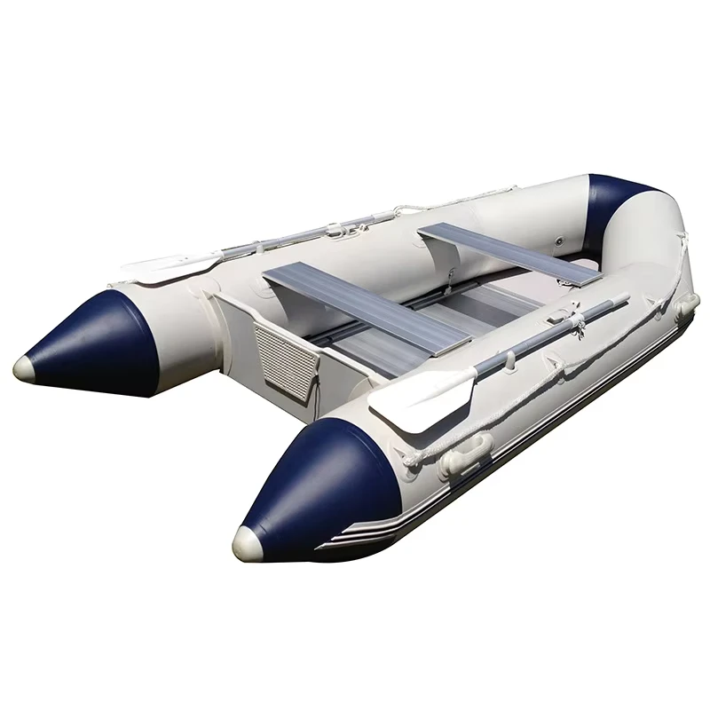 Новая жесткая надувная лодка Hypalon с подвесным двигателем