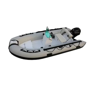 Chinese manufacturer rigid Hypalon fiberglass inflatable fishing boat with hydrocarbon