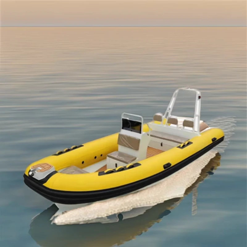 Novo Barco Inflável de Alumínio Rib Hypalon